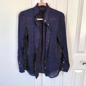 Banana Republic Navy Blouse